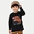 CAMISETA ANGERO MANGA LONGA COMFORT ALGODÃO SILKADA PRETO MASCULINO INFANTIL - Imagem 1