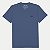 CAMISETA FICO MANGA CURTA COMFORT ALGODÃO LISA GOLA V AZUL OCEANO MASCULINO ADULTO - Imagem 1