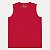 CAMISETA FICO REGATA ALGODÃO LISA VERMELHO MASCULINO ADULTO - Imagem 1