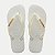 CHINELO HAVAIANAS TOP LOGO METALLIC BRANCO FEMININO ADULTO - Imagem 1