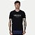 CAMISETA VIDE BULA MANGA CURTA SLIM ALGODÃO E ELASTANO PRETO MASCULINO ADULTO - Imagem 1