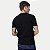 CAMISETA VIDE BULA MANGA CURTA SLIM ALGODÃO E ELASTANO PRETO MASCULINO ADULTO - Imagem 2
