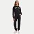 CONJUNTO INVERNO BY GUS CALÇA E BLUSÃO CARECA MOLETOM PRETO FEMININO INFANTIL - Imagem 1