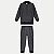 CONJUNTO INVERNO ALAKAZOO CALÇA E JAQUETA SEM CAPUZ POLIESTER PRETO MASCULINO INFANTIL - Imagem 2