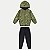 CONJUNTO INVERNO ALAKAZOO CALÇA E JAQUETA COM CAPUZ VERDE MASCULINO INFANTIL - Imagem 1