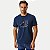 CAMISETA MOMENTUS MANGA CURTA COMFORT ALGODÃO SILKADA AZUL MARINHO MASCULINO ADULTO - Imagem 1