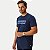 CAMISETA MOMENTUS MANGA CURTA COMFORT ALGODÃO SILKADA AZUL MARINHO MASCULINO ADULTO - Imagem 1