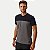 CAMISETA MOMENTUS MANGA CURTA COMFORT ALGODÃO COM RECORTE PRETO MASCULINO ADULTO - Imagem 1