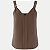BLUSA LUNENDER REGATA MALHA MARROM CLARO FEMININO ADULTO - Imagem 1