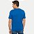 CAMISETA ALEATORY MANGA CURTA COMFORT ALGODÃO AZUL OCEANO MASCULINO ADULTO - Imagem 2