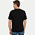 CAMISETA ALEATORY MANGA CURTA COMFORT ALGODÃO PRETO MASCULINO ADULTO - Imagem 2