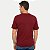 CAMISETA ALEATORY MANGA CURTA COMFORT ALGODÃO BORDÔ MASCULINO ADULTO - Imagem 2