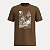 CAMISETA FICO MANGA CURTA COMFORT ALGODÃO SILKADA MARROM MASCULINO JUVENIL - Imagem 2