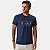 CAMISETA MOMENTUS MANGA CURTA COMFORT ALGODÃO SILKADA AZUL MARINHO MASCULINO ADULTO - Imagem 1