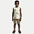 CONJUNTO VERÃO ALAKAZOO BERMUDA MOLETOM E CAMISETA REGATA VERDE MASCULINO INFANTIL - Imagem 1