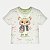 BLUSA ALAKAZOO MANGA CURTA MOLETINHO VERDE FEMININO INFANTIL - Imagem 1