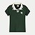 BLUSA ALAKAZOO MANGA CURTA POLO MALHA CANELADA VERDE FEMININO INFANTIL - Imagem 1