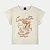 BLUSA LUNENDER HITS MANGA CURTA TSHIRT ALGODÃO SILKADA OFFWHITE FEMININO JUVENIL - Imagem 2