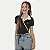 BLUSA LUNENDER HITS MANGA CURTA POLO MALHA CANELADA PRETOFEMININO JUVENIL - Imagem 1