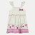 VESTIDO ALAKAZOO REGATA ALGODÃO ELASTANO ROSA FEMININO INFANTIL - Imagem 1
