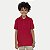 POLO ALAKAZOO MANGA CURTA COMFORT ALGODÃO PIQUE VERMELHO MASCULINO INFANTIL - Imagem 1