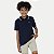POLO ALAKAZOO MANGA CURTA COMFORT ALGODÃO PIQUE AZUL MARINHO MASCULINO INFANTIL - Imagem 1