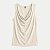 BLUSA HERING REGATA VISCOSE E ELASTANO BEGE FEMININO ADULTO - Imagem 1