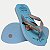 CHINELO HAVAIANAS KIDS TOP WARNER DEDO AZUL CELESTE UNISEX INFANTIL - Imagem 4