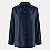CAMISETE LUNENDER MANGA LONGA VISCOSE E POLIESTER AZUL MARINHO FEMININO ADULTO - Imagem 2