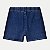 SHORT LUNENDER HITS SAIA JEANS ESCURO BRUTO BÁSIC FEMININO JUVENIL - Imagem 3