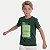 CAMISETA BY GUS MANGA CURTA COMFORT ALGODÃO SILKADA VERDE MASCULINO INFANTIL - Imagem 1