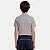 CAMISETA BY GUS MANGA CURTA COMFORT ALGODÃO SILKADA MESCLA CLARO MASCULINO INFANTIL - Imagem 2