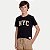 CAMISETA BY GUS MANGA CURTA COMFORT ALGODÃO SILKADA PRETO MASCULINO INFANTIL - Imagem 1