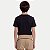 CAMISETA BY GUS MANGA CURTA COMFORT ALGODÃO SILKADA PRETO MASCULINO INFANTIL - Imagem 2