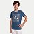 CAMISETA BY GUS MANGA CURATA COMFORT ALGODÃO SILKADA AZUL MASCULINO INFANTIL - Imagem 1