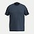 CAMISETA FICO MANGA CURTA COMFORT ALGODÃO BORDADA GOLA REDONDA AZUL MARINHO MASCULINO ADULTO - Imagem 1