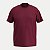 CAMISETA FICO MANGA CURATA COMFORT ALGODÃO BORDADO GOLA REDONDA BORDÔ MASCULINO ADULTO - Imagem 1