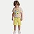 CONJUNTO VERÃO BY GUS BERMUDA E CAMISETA MANGA CURTA MALHA BEGE MASCULINO INFANTIL - Imagem 1