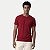 CAMISETA FICO MANGA CURTA COMFORT LISA GOLA REDONDA BORDÔ MASCULINO ADULTO - Imagem 1