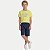 CONJUNTO VERÃO BY GUS BERMUDA E CAMISETA MANGA CURTA MALHA AMARELO MASCULINO INFANTIL - Imagem 1