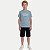 CONJUNTO VERÃO BY GUS BERMUDA E CAMISETA MANGA CURTA MALHA AZUL MASCULINO INFANTIL - Imagem 1