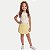 CONJUNTO VERÃO BY GUS SHORT SAIA E BLUSA MANGA CURTA MALHA BRANCO FEMININO INFANTIL - Imagem 1