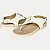 SANDALIA MODARE RASTEIRA OFFWHITE FEMININO ADULTO - Imagem 4