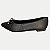 SAPATILHA MODARE BICO FINO PRETO FEMININO ADULTO - Imagem 1