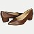 SAPATO MODARE SALTO MÉDIO SCARPIN CAFÉ FEMININO ADULTO - Imagem 4