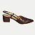 SAPATO VIZZANO SALTO MÉDIO CHANEL MARROM FEMININO ADULTO - Imagem 2