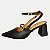 SAPATO VIZZANO SALTO ALTO CHANEL PRETO FEMININO ADULTO - Imagem 1