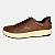TÊNIS FREE WAY CASUAL AUTOMAT06 COM CADARÇO MARROM MASCULINO ADULTO - Imagem 1
