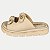 TAMANCO COMFORT FLEX ANABELA MÉDIO BEGE FEMININO ADULTO - Imagem 1