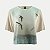 BLUSA LUNENDER MANGA CURTA VISCOSE E ELASTANO ESTAMPADA BEGE FEMININO ADULTO - Imagem 2